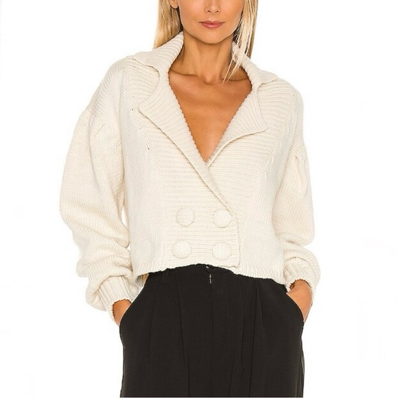Tach mia cardigan in cream - Picture 1 of 7